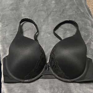 Victoria's Secret Black Perfect Shape With Lace Detail Bra
